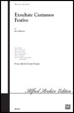 Exsultate Cantamos Festivo Two-Part choral sheet music cover Thumbnail